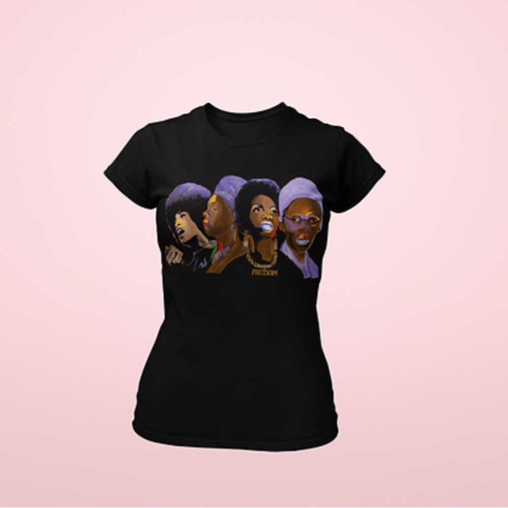 HAS "Four Women" Wearable Art Collection T-shirt